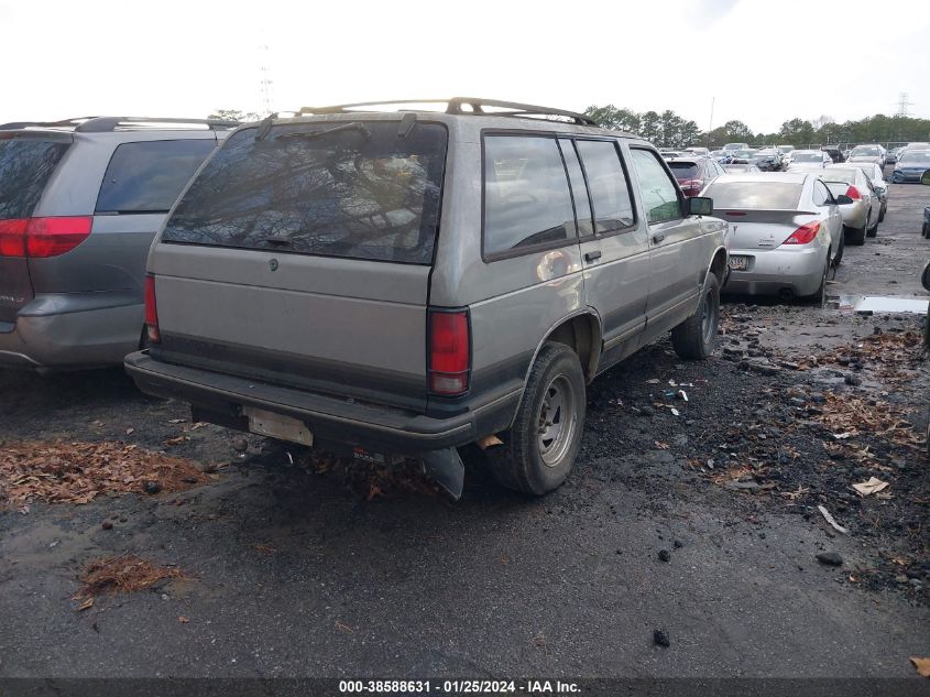 1993 Chevrolet Blazer S10 VIN: 1GNCS13W0P2107830 Lot: 38588631