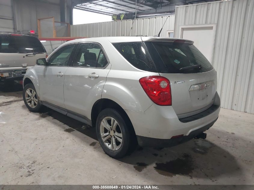 2CNALBEW7A6305004 2010 Chevrolet Equinox Ls