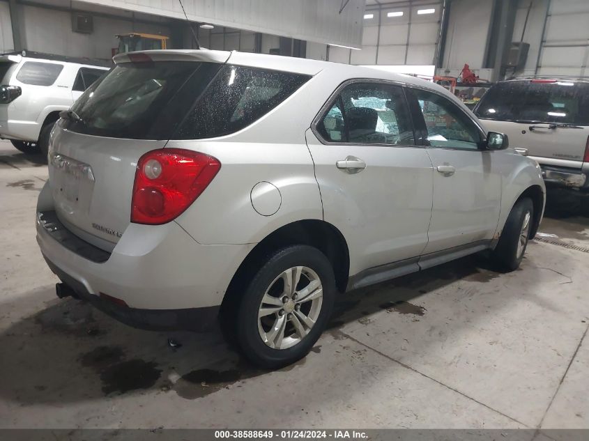 2CNALBEW7A6305004 2010 Chevrolet Equinox Ls