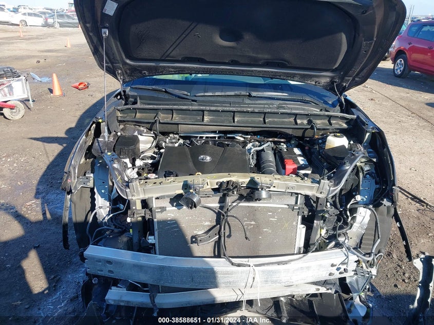 2022 TOYOTA HIGHLANDER XLE VIN: 5TDGZRAH6NS542883