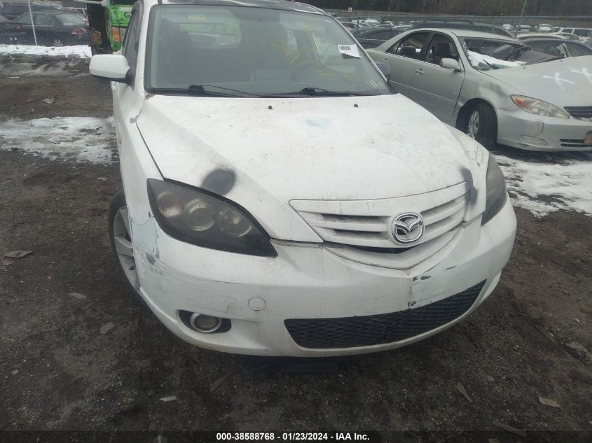 2005 Mazda Mazda3 S VIN: JM1BK343251307695 Lot: 38588768