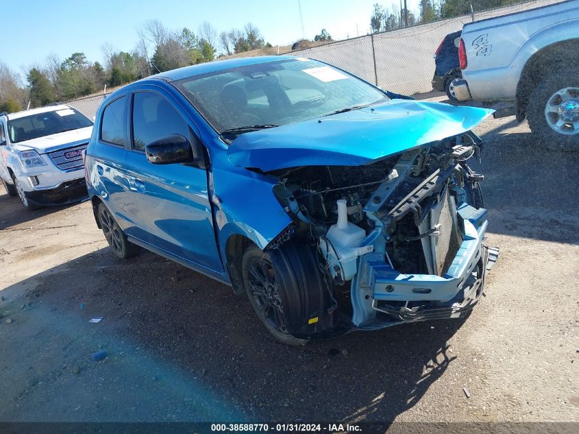 2022 Mitsubishi Mirage Black Edition/Se VIN: ML32AWHJ8NH006064 Lot: 38588770