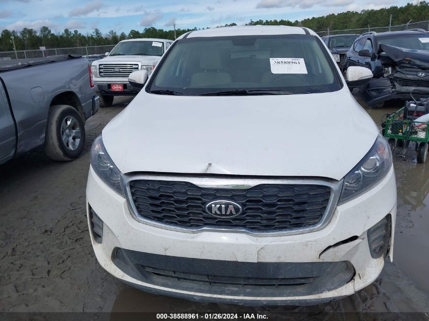 2020 Kia Sorento 2.4L Lx VIN: 5XYPG4A30LG666591 Lot: 38588961