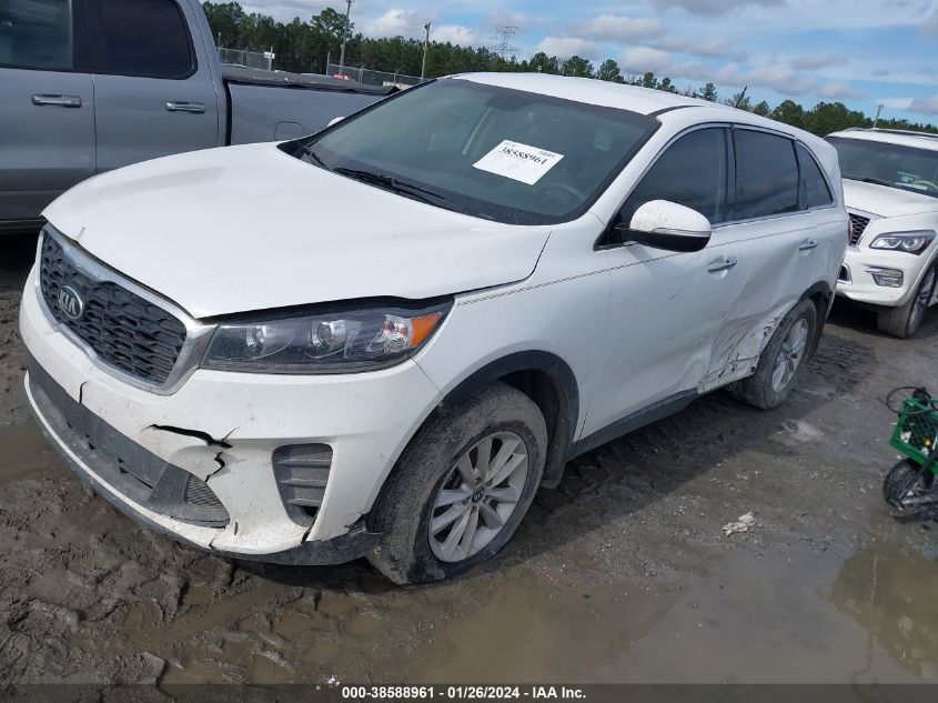 2020 Kia Sorento 2.4L Lx VIN: 5XYPG4A30LG666591 Lot: 38588961