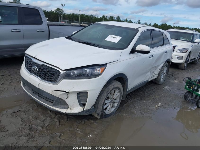 2020 Kia Sorento 2.4L Lx VIN: 5XYPG4A30LG666591 Lot: 38588961