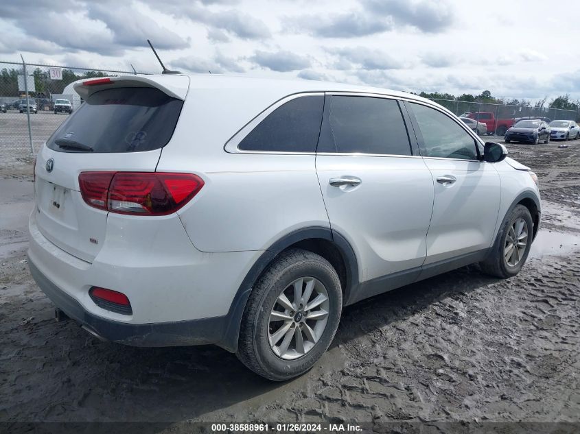 2020 Kia Sorento 2.4L Lx VIN: 5XYPG4A30LG666591 Lot: 38588961