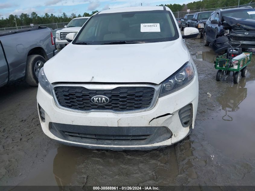 2020 Kia Sorento 2.4L Lx VIN: 5XYPG4A30LG666591 Lot: 38588961