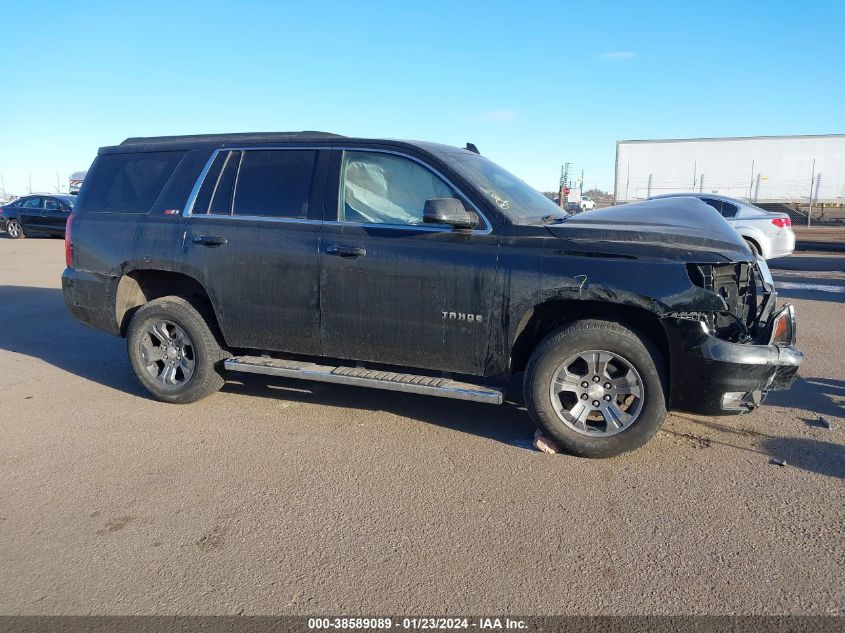 2015 Chevrolet Tahoe Lt VIN: 1GNSKBKC8FR583810 Lot: 38589089