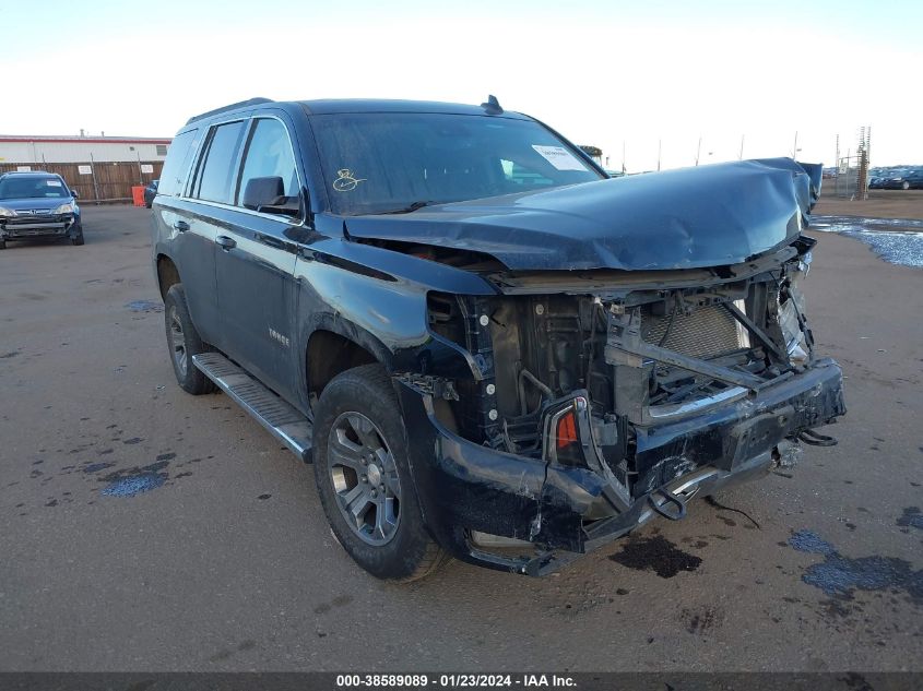 2015 Chevrolet Tahoe Lt VIN: 1GNSKBKC8FR583810 Lot: 38589089