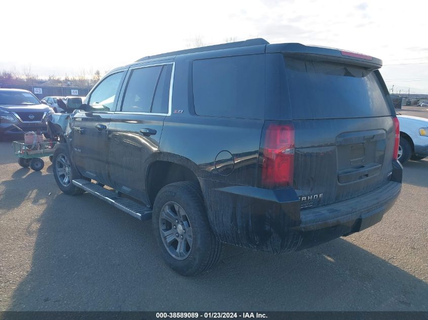 2015 Chevrolet Tahoe Lt VIN: 1GNSKBKC8FR583810 Lot: 38589089