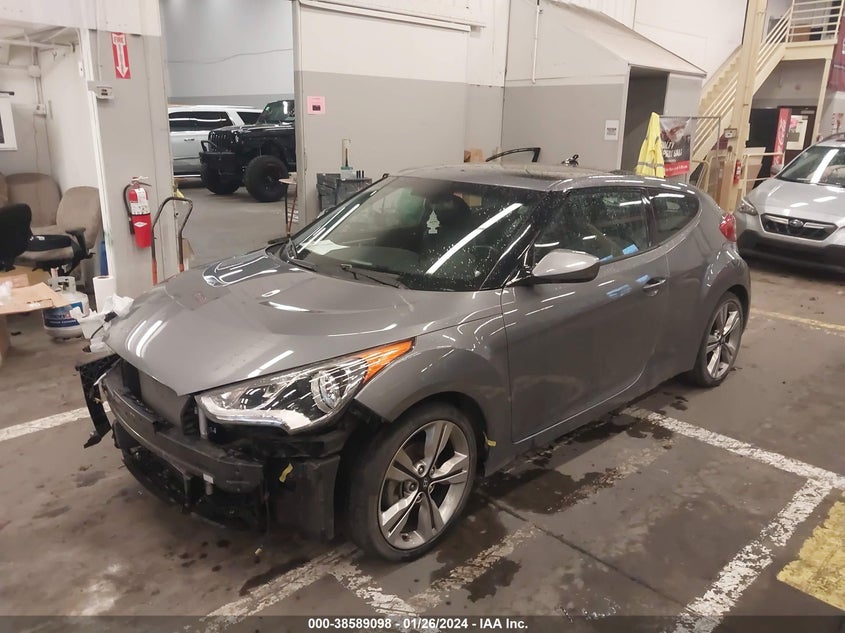 2016 Hyundai Veloster VIN: KMHTC6AD4GU268797 Lot: 38589098