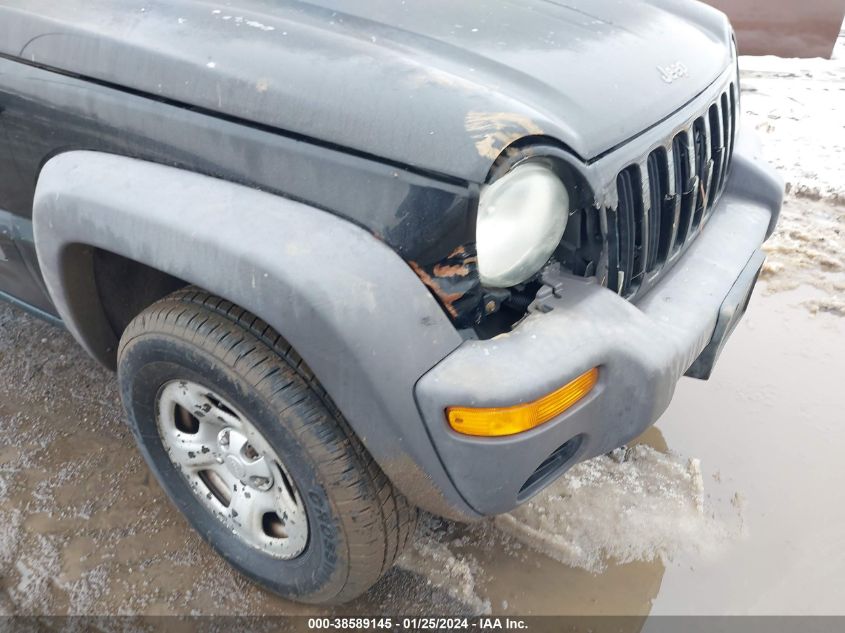 2003 Jeep Liberty Sport VIN: 1J4GK48K93W724657 Lot: 38589145