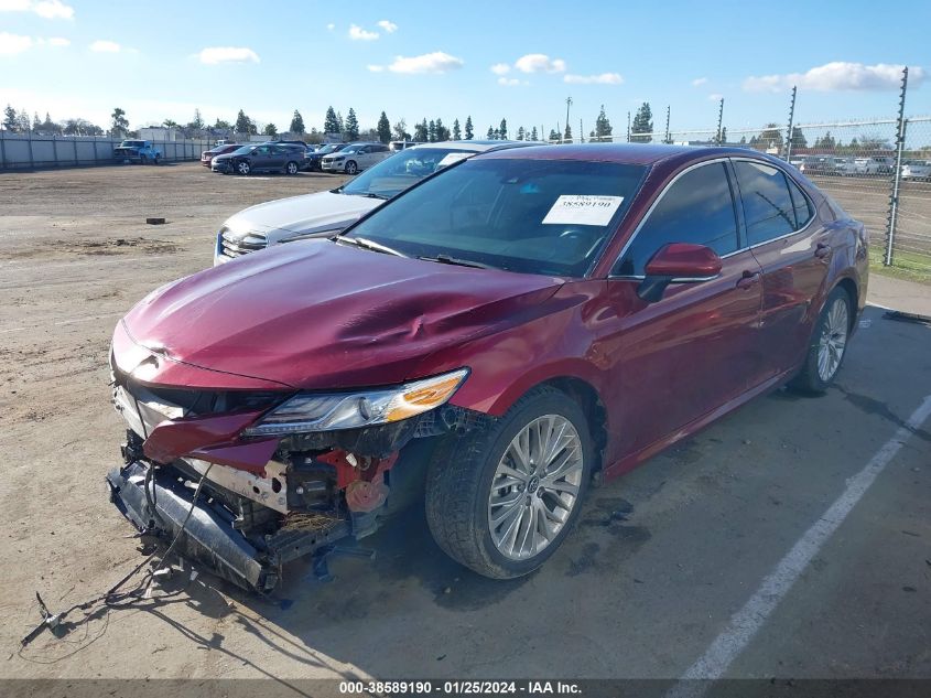 2018 Toyota Camry Xle VIN: 4T1B11HK7JU549010 Lot: 38589190