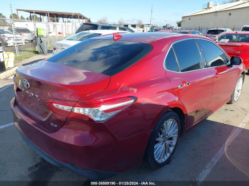 2018 Toyota Camry Xle VIN: 4T1B11HK7JU549010 Lot: 38589190