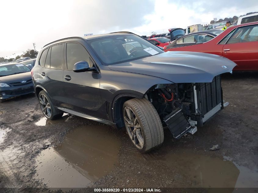 2020 BMW X5 M50I VIN: 5UXJU4C02LLE46165 Lot: 38589220