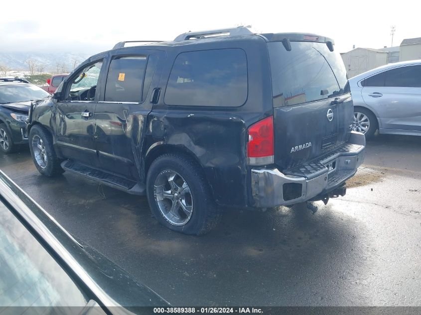 2006 Nissan Armada Se Off-Road VIN: 5N1AA08B46N731156 Lot: 38589388