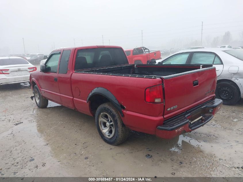 1999 Chevrolet S-10 Ls VIN: 1GCCS1949X8207484 Lot: 39421872