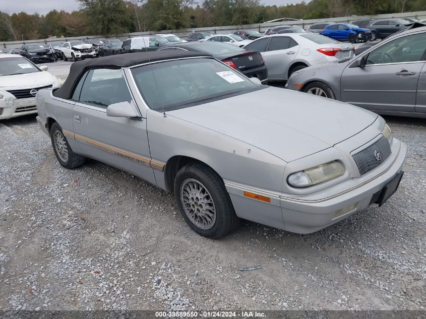 1995 Chrysler Lebaron Gtc VIN: 1C3EU4533SF650238 Lot: 38589550