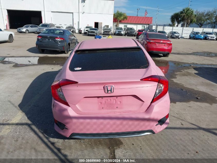 2019 Honda Civic Lx VIN: 2HGFC2F68KH587234 Lot: 38589560