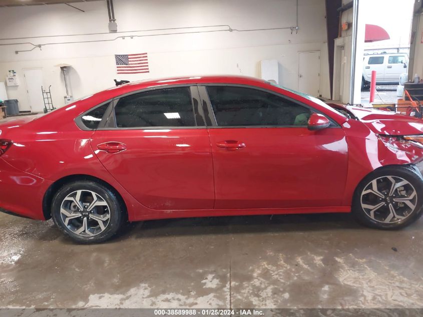 2021 Kia Forte Lxs VIN: 3KPF24AD4ME371382 Lot: 38589988