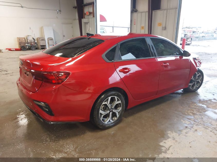 2021 Kia Forte Lxs VIN: 3KPF24AD4ME371382 Lot: 38589988