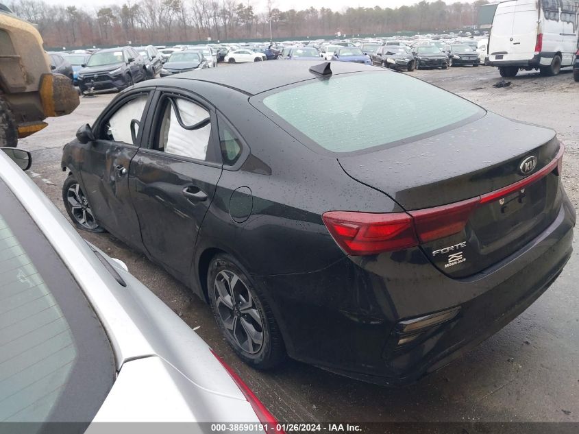 2020 Kia Forte Lxs VIN: 3KPF24AD0LE163076 Lot: 38590191