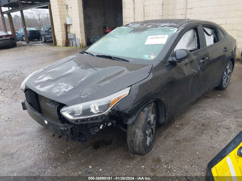 2020 Kia Forte Lxs VIN: 3KPF24AD0LE163076 Lot: 38590191