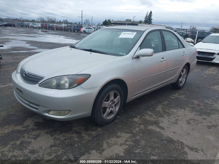 2002 Toyota Camry Se VIN: JTDBF32K420048580 Lot: 38590309