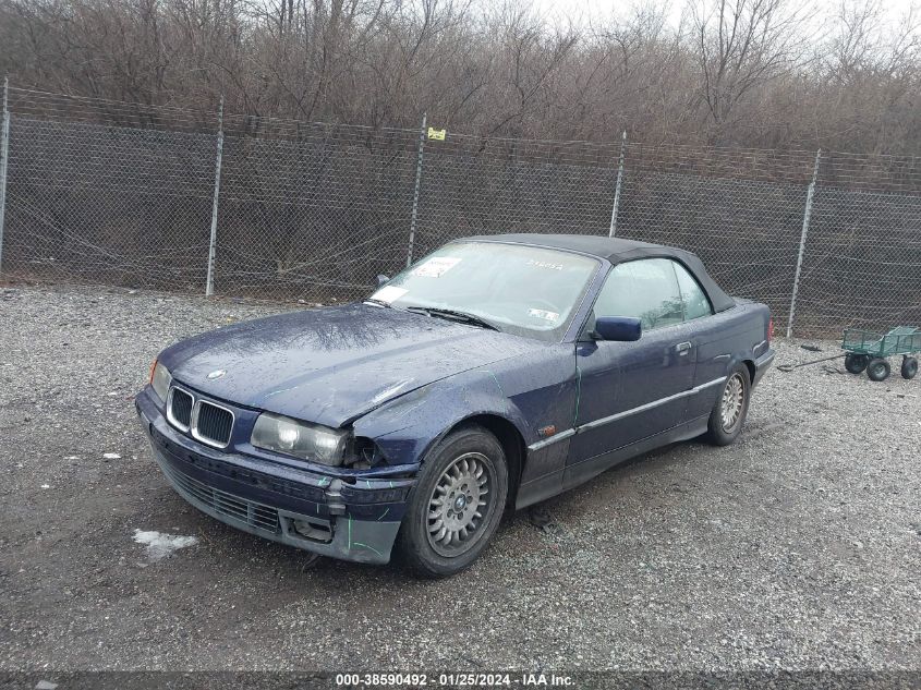 1995 BMW 325 Ic Automatic VIN: WBABJ6322SJD42052 Lot: 38590492