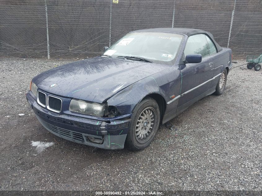 1995 BMW 325 Ic Automatic VIN: WBABJ6322SJD42052 Lot: 38590492