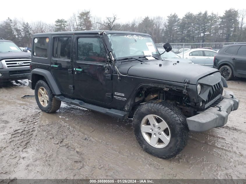 2014 Jeep Wrangler Unlimited Sport VIN: 1C4BJWDG4EL146259 Lot: 38590505