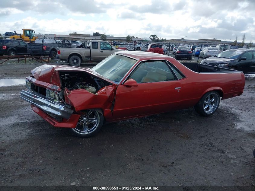 1982 Chevrolet El Camino VIN: 1GCCW80H6CR147021 Lot: 38590553