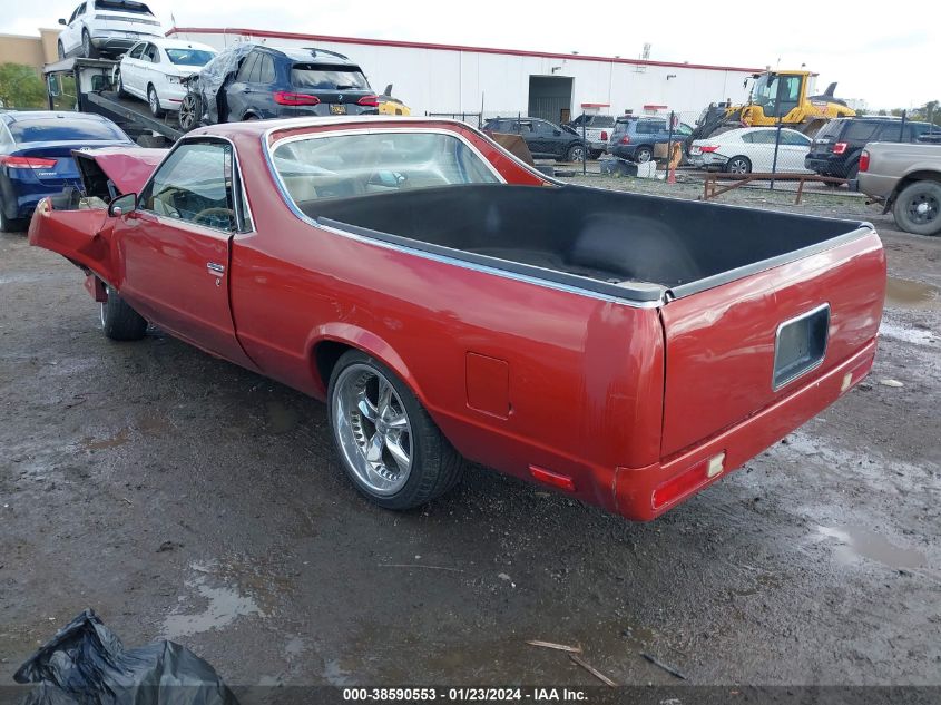 1982 Chevrolet El Camino VIN: 1GCCW80H6CR147021 Lot: 38590553