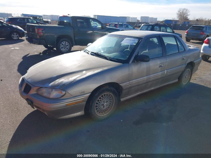 1997 Pontiac Grand Am Se VIN: 1G2NE52M1VC709602 Lot: 38590566