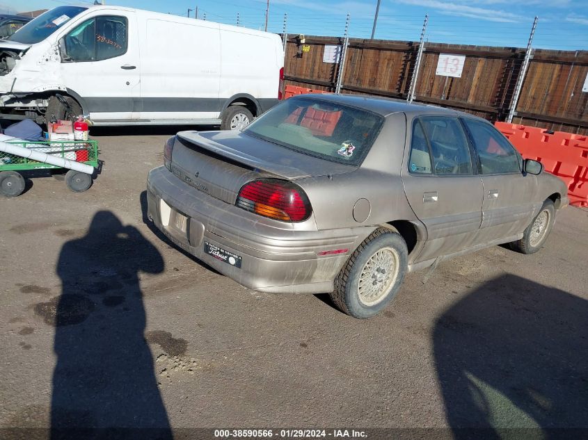 1997 Pontiac Grand Am Se VIN: 1G2NE52M1VC709602 Lot: 38590566