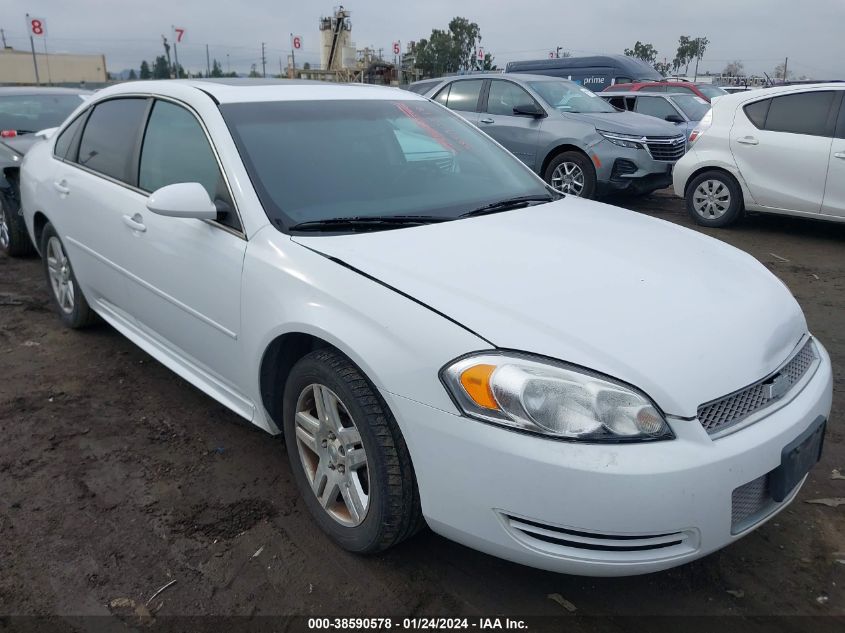 2013 Chevrolet Impala Lt VIN: 2G1WG5E34D1190491 Lot: 38590578