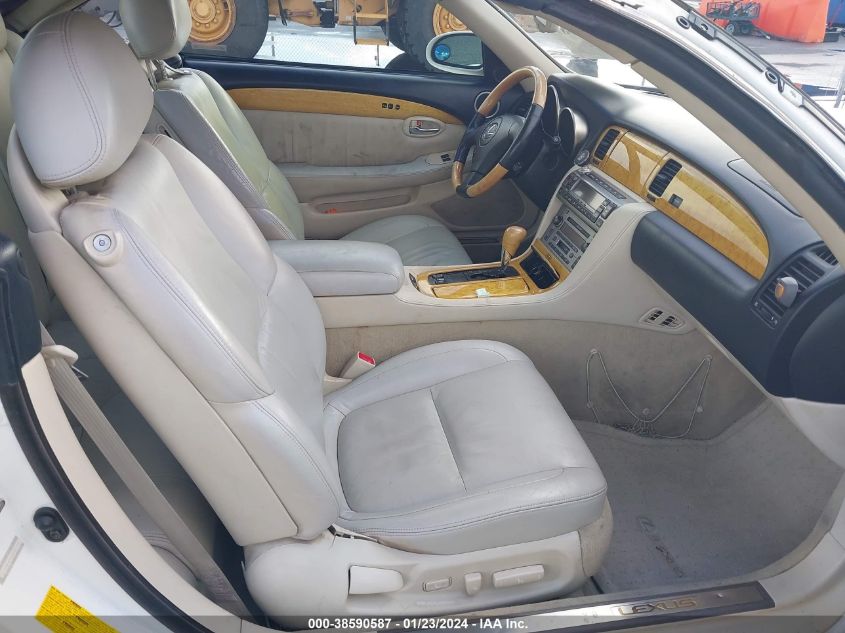 2002 Lexus Sc 430 VIN: JTHFN48Y820014789 Lot: 38590587