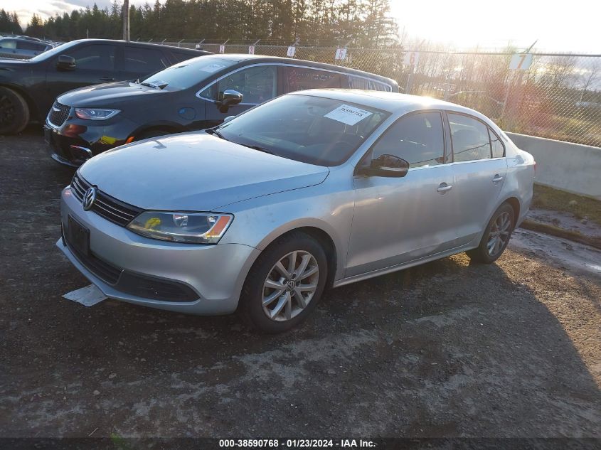 2013 Volkswagen Jetta 2.5L Se VIN: 3VWBP7AJ4DM455857 Lot: 38590768