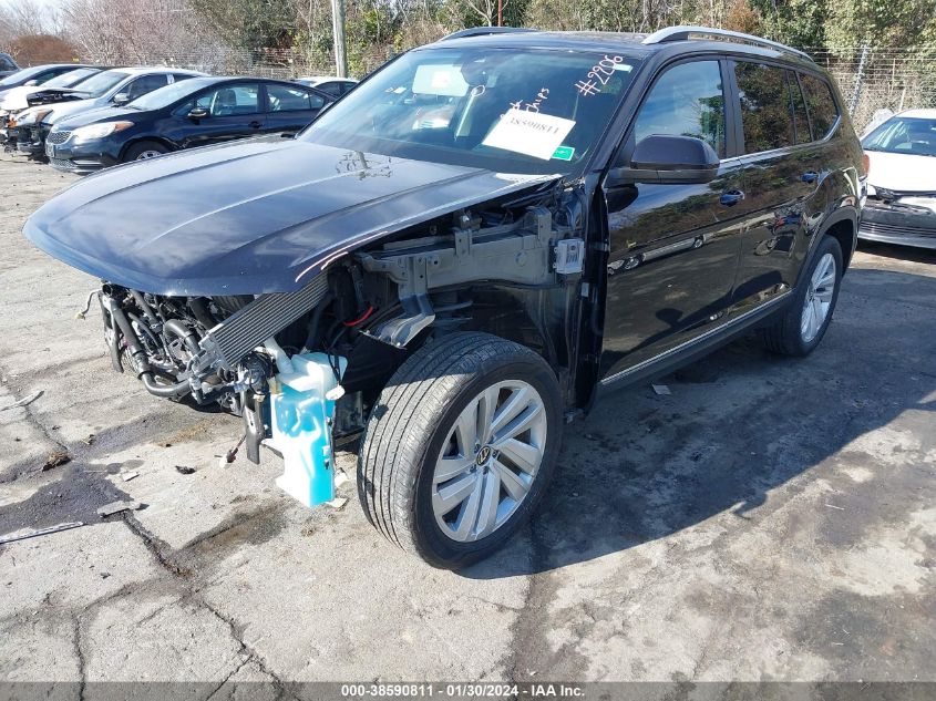 2021 Volkswagen Atlas 3.6L V6 Sel VIN: 1V2BR2CA0MC564149 Lot: 38590811