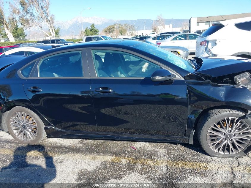 2022 Kia Forte Gt Line VIN: 3KPF54AD3NE503024 Lot: 38590990