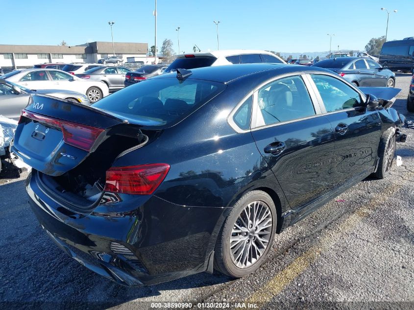 2022 Kia Forte Gt Line VIN: 3KPF54AD3NE503024 Lot: 38590990