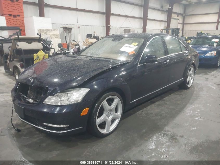 2010 Mercedes-Benz S 550 4Matic VIN: WDDNG8GB5AA337708 Lot: 38591071