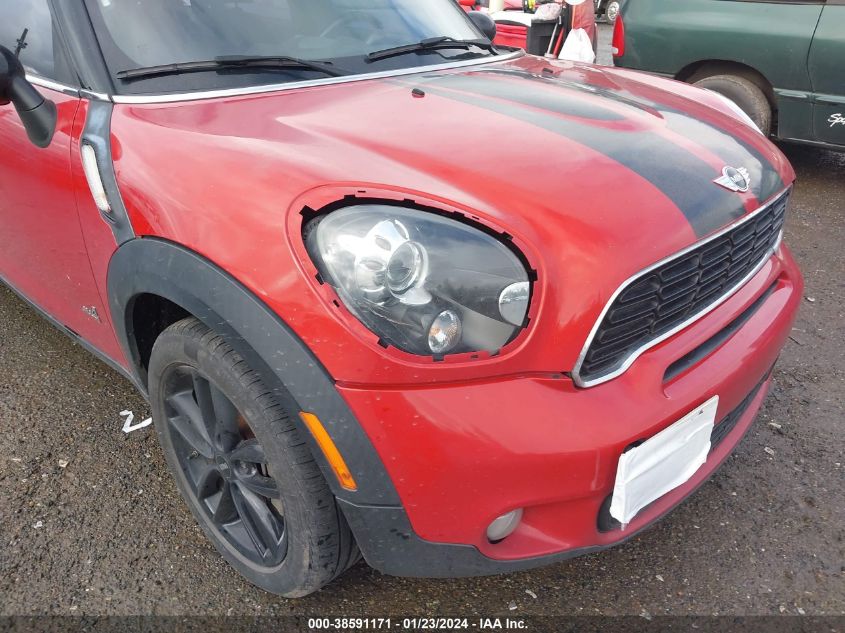 2013 Mini Countryman Cooper S VIN: WMWZC5C54DWP33624 Lot: 38591171