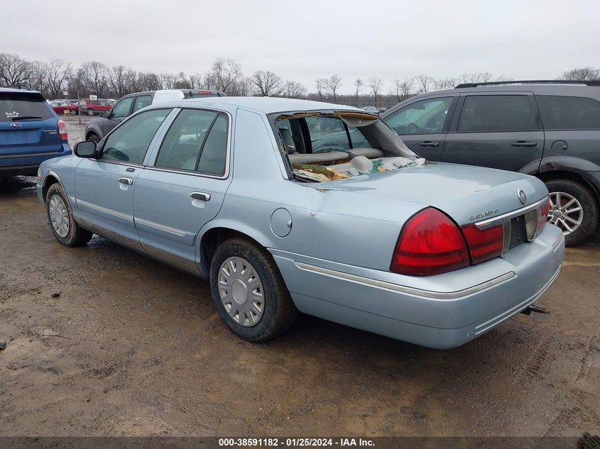 2004 Mercury Grand Marquis Gs VIN: 2MEFM74W84X648651 Lot: 38591182