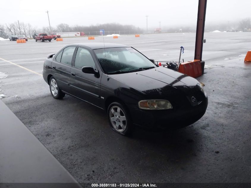 2006 Nissan Sentra 1.8S VIN: 3N1CB51D26L641168 Lot: 38591183