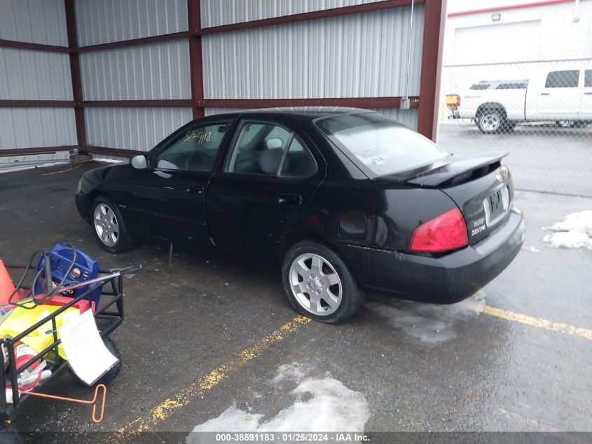 2006 Nissan Sentra 1.8S VIN: 3N1CB51D26L641168 Lot: 38591183