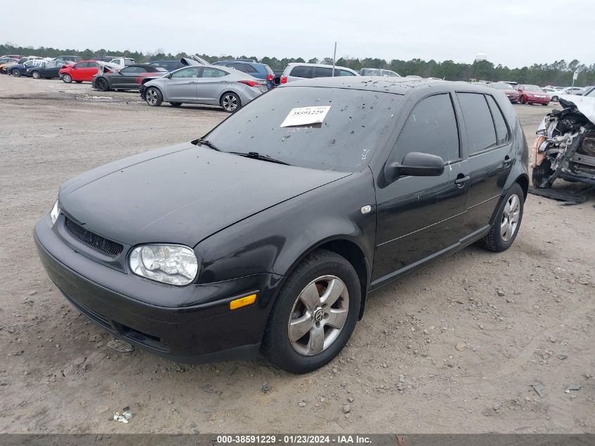 2001 Volkswagen Golf Gls/Gls Tdi VIN: 9BWGP61J214082866 Lot: 38591229