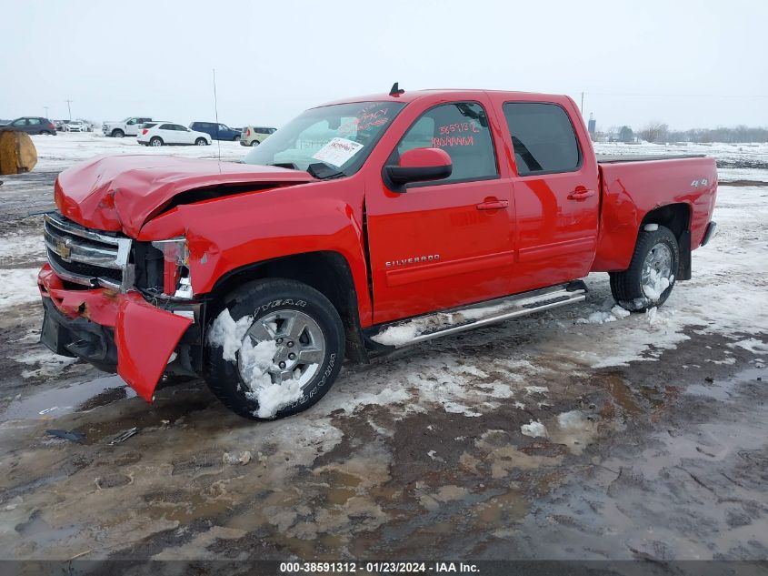 2010 Chevrolet Silverado 1500 Ltz VIN: 3GCRKTE33AG233373 Lot: 38591312