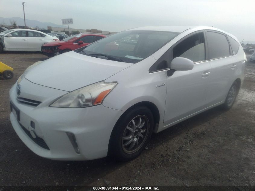 JTDZN3EU7C3125599 2012 Toyota Prius V Three