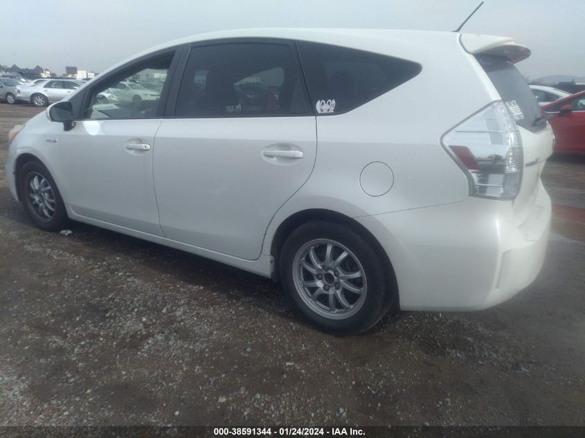 JTDZN3EU7C3125599 2012 Toyota Prius V Three